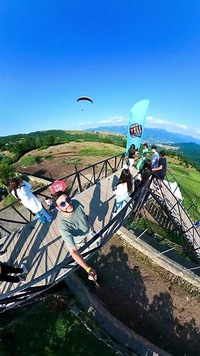 Exciting Paragliding Experience Captured with GoPro 360