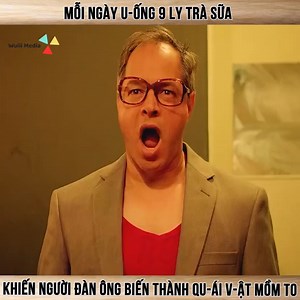 1.3M views · 10K reactions | Mỗi ngày u-ống 9 ly trà sữa khiến người đàn ông biến thành qu-ái v-ật mồm to #phimhay | Review cùng Robin | Facebook