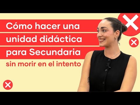 💡 El truco para tu UNIDAD DIDÁCTICA en oposiciones de SECUNDARIA