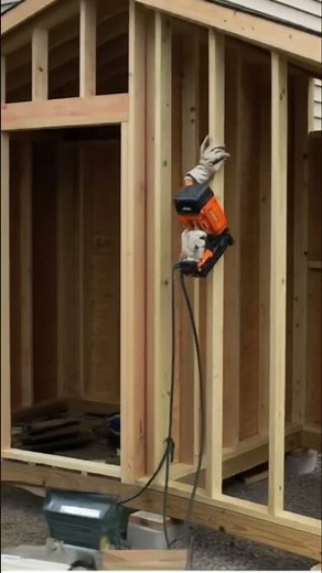 Build a Simple Shed YOURSELF #construction #woodworking #roofing #home #diy