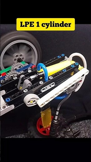 Lego Pneumatic Engine 1 cylinder #lego