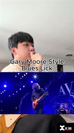 Gary Moore Style Blues Lick in Am: Guitar Tutorial