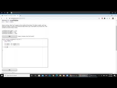 String 2 (xyzMiddle) Java Tutorial || Codingbat.com