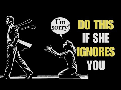 How to Act When a Woman Ignores You (Destroy Her EGO) | Stoicism