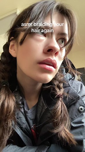 sorry ik the fan is louuud but i cant turn it off 😞 — #asmr #asmrsounds #ghostasmr #whispering #asmrvideo #tingles #lofi #tapping #handsounds #braiding #fast