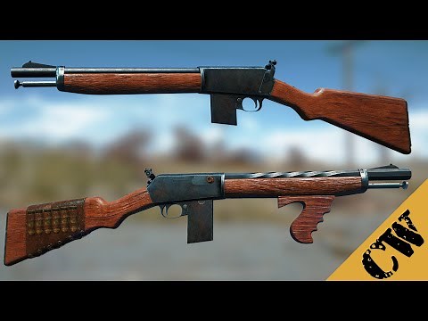 A Cowboy Carbine (Winchester 1907) Mod For Fallout 4