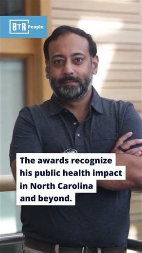 Nab Dasgupta Honored with TIME100 Health & N.C. Dogwood Awards #science #publichealth #research