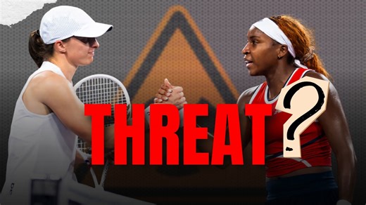 Coco Gauff and Jelena Ostapenko are giving Iga Swiatek a serious challenge