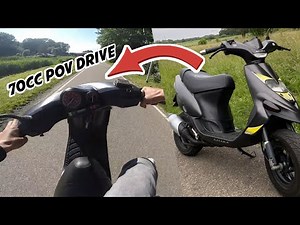 Gilera Stalker 70cc wheelie POV 💨 | Zipperts