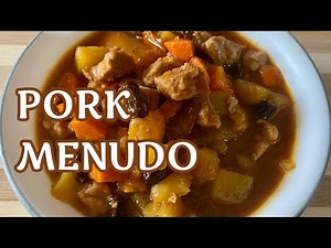 How to Cook Menudo using menudo mix | #porkmenudo #porkrecipe