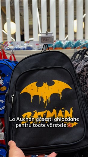 24K views · 79 reactions | ️ Până pe 24 august ai reducere la ghiozdanele selecționate cu cardul MyClub Auchan! Minecraft sau Harry Potter? Supereroi sau animăluțe simpatice? Tu știi cel mai bine ce i se potrivește și ce îi va aduce zâmbetul pe buze în prima zi de școală. Fă-i o surpriză și ia-i ghiozdanul preferat pentru noul an! Vino în magazine sau comandă online pe https://www.auchan.ro/back-to-school/ghiozdane-si-penare | Auchan | Facebook