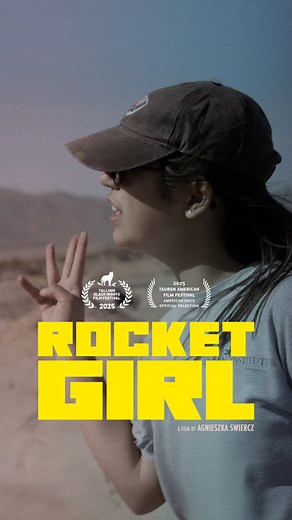 She’s building a rocket. She’s finding herself. 🚀 From a small American town straight to the stars, ROCKET GIRL by Agnès Swiercz follows 16-year-old Eleni as she navigates ambition, identity, and the pull of gravity. Watch the official trailer now and don't miss the World Premiere at Tallinn Black Nights Film Festival on November 8 and the Polish Premiere at American Film Festival Wrocław on November 9! #RocketGirlDoc | Rocket Girl film