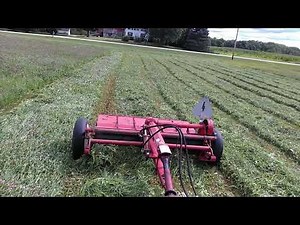 Farmall 806, 120 Mower & 2A Hay Conditioner Down To Business 9