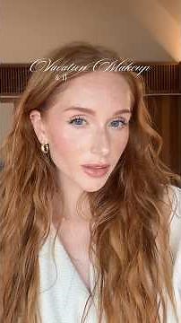 signs of a ginger on vacation: freckles quadrupled, eyebrows disappearing