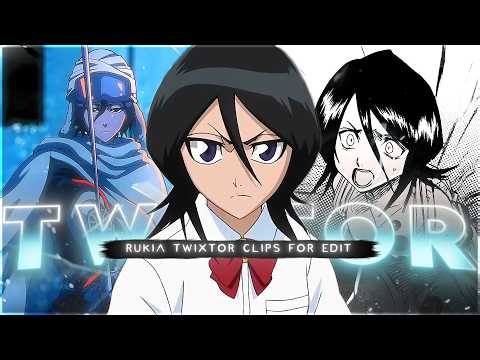 Rukia Kuchiki Twixtor 4K | Bleach & TYBW Clips | Twixtor Pack