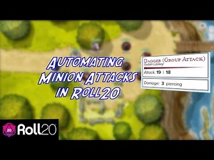 Automating Minion Attacks in Roll20