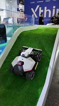 La nouvelle gamme de robots tondeuses de @mammotiontech présentée au #ces2025 est impressionnante 😱