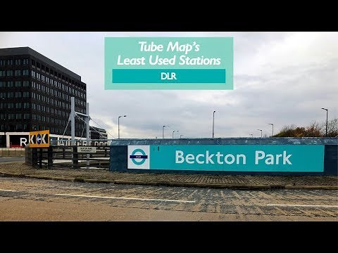 Beckton Park - Least Used DLR Station