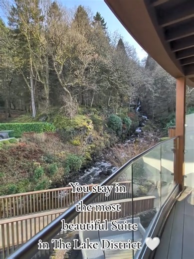 POV: You stay in the most beautiful Suite in The Lake District 🤍🌄💆🏼‍♀️ 📍Lodore falls Hotel & Spa #lakedistrict #spabreak #Spa #Hotel #fyp