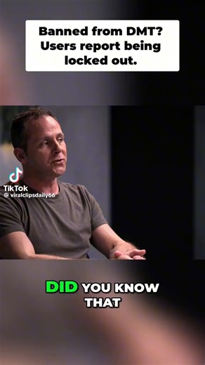 Does anyone else find it hilarious that people are being banned from the DMT realm? I do.