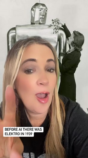 6.6K views · 473 reactions | Have you ever wondered what kind of robots there were before AI? If you go back to 1939, there was a robot called elektro ! This robot is very primitive by today’s standards, but at the time it was a big deal. #robots #AI #techhistory #history #computertechnology | Hot For History | Facebook