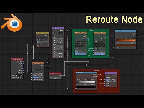 Quick Blender tips - Frame Node and Reroute Node - 200