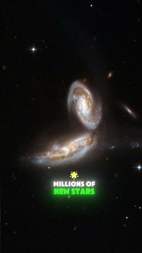 JWST Reveals a Spectacular Galaxy Collision #space #science #universe #astronomy