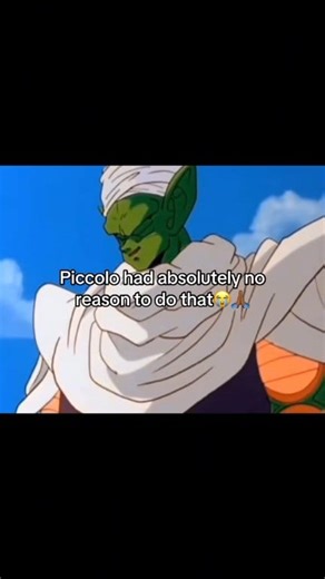 24K views · 988 reactions | Piccolo had absolutely no reason to do that 鹿 | Anime Xeno | Facebook