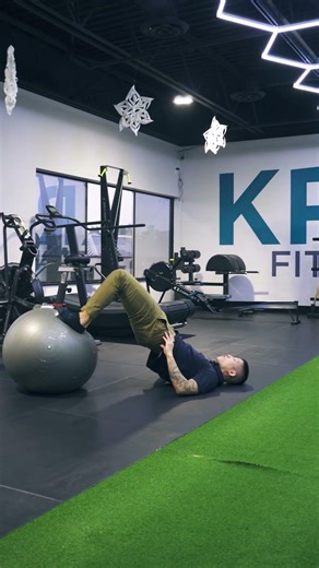 Exercise Ball Hamstring Curl