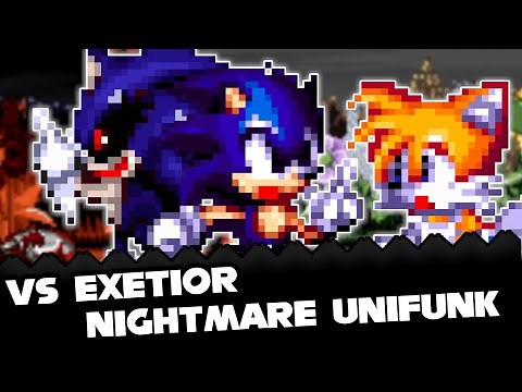 FNF | Vs Exetior - Nightmare Unifunk Demo | Mods/Hard/Gameplay |