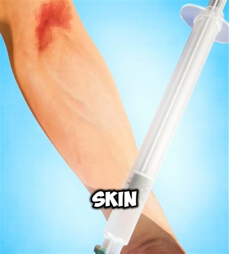 Why BRUISES Form After a Shot 💉🩸#shorts