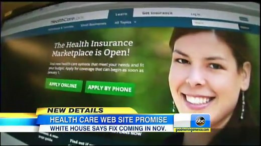 Healthcare.gov Website Issues Plague Obama Administration