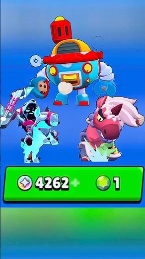 1 GEM = INSANE LUCK! 🔥😱 #supercell #brawl