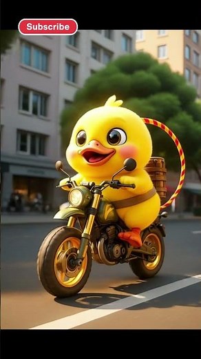 **“The Little Duck’s Hula Hoop Challenge!” 🐥💃✨