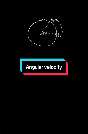Finding angular velocity🤔 #physics #learnphysics #physicshelp #education #fyp