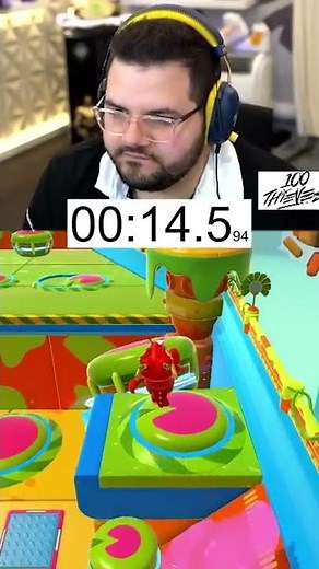 The Worlds Fastest Fall Guys Run...