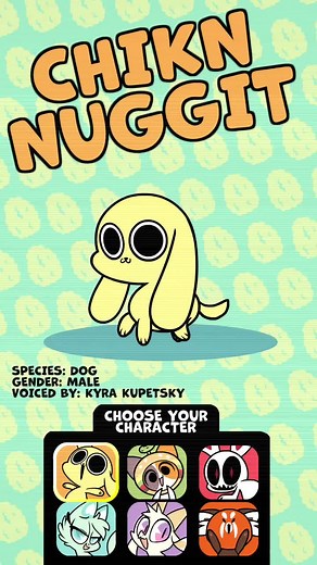 Chicken Nugget Cartoon Characters Revealed in Updated Intro Video