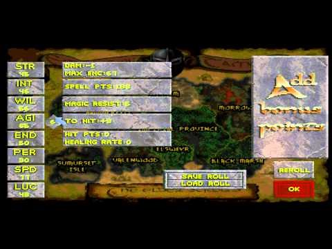Daggerfall - My Overpowered Character Build