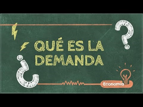 ¿Qué es la demanda?