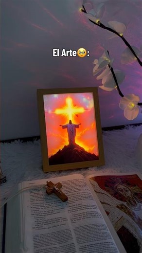 Hago mis cuadros pensando en Jesús…😭✝️. #jesus #dios #cristianos #fe #bendiciones