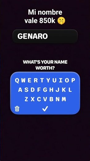 Mi nombre vale $850k