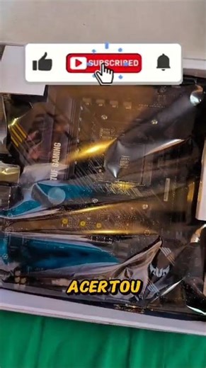 Acertei ou Errei? Asus Tuf B550M no Setup 🧠⚡ #pcgaming #setupgamer #building #gamer #gta