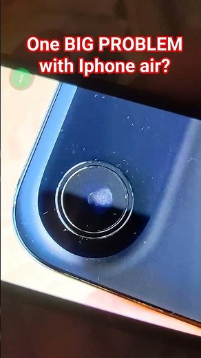 New apple IPhone air camera condensation problem ? is it only 1 user or wide spread?