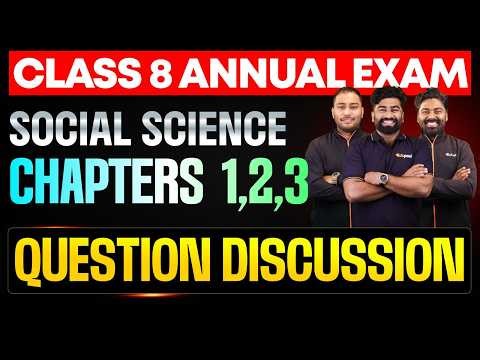 Class 8 Social Science | Chapter 1,2,3 Question Discussion | Eduport