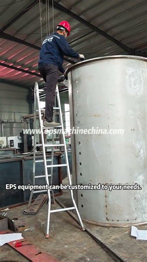 High Precision EPS Pre expander Machine Production Completed, Expanded Polystyrene Foaming Machine