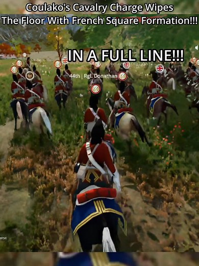 Coulako leads the charge on horseback!!! 🐎🐎🐎🔥🔥🔥 Clip from @captainazza #holdfast #holdfastnationsatwar #scotland #horses #cavalry #napoleon #napoleonic #napoleonicwars #gaming #VOIP #voicechat #proximitychat #british #history #charge #waterloo #fyp #gamingclips #generalted #fights #england #military #funnymoment #clips #proximityvoicechat #scotlandforever #cinema #44th #coulako #holdfastcoulako #chaos #UK #redcoat #redcoats #scottsgrey #regiment