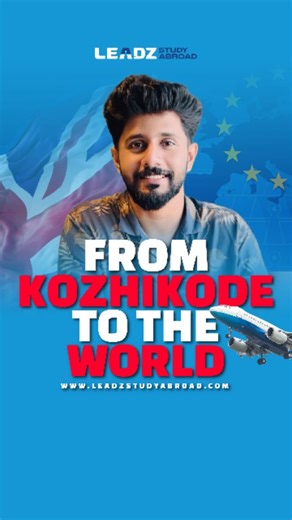 Meet Jerin, one of our best counsellors based in our #kozhikode branch. He has helped many students get their admission and visas to some of the best colleges in #UK and #Europe. 🇬🇧 💶 If you are based in Calicut and are looking to go abroad to study walk right into our office, no appointments needed.we are here to fulfill your dreams 🗯️ | Leadz Study Abroad