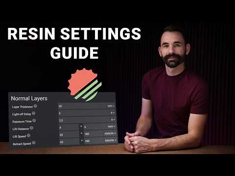The best resin settings for your printer | Lychee Slicer Tutorial (Beginner-Friendly)