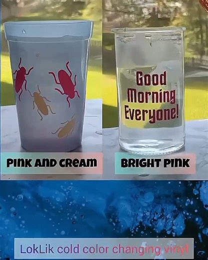 5K views · 38 reactions | 拾 Handmade creation from our prize winner！ Cold color-changing vinyl— a moment of magic. 殺Creator：Dianne Messina. #loklik #loklikcrafter #fyp #diyproject #giftideas #vinylcrafts #htvvinyl #htv | LOKLiK | Facebook