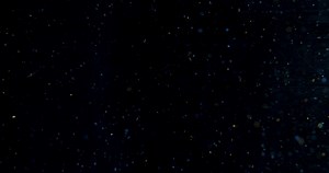 Dust glitter particles floating